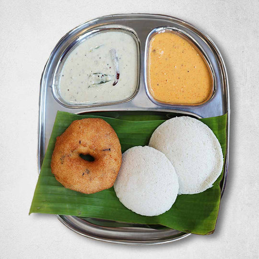 Andhra Idly 2 + Vada1