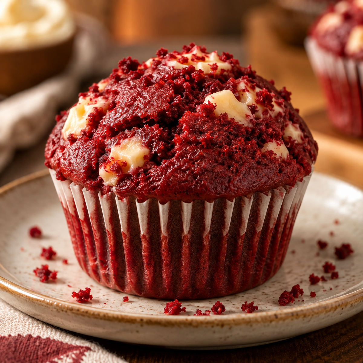 Red Velvet Muffin