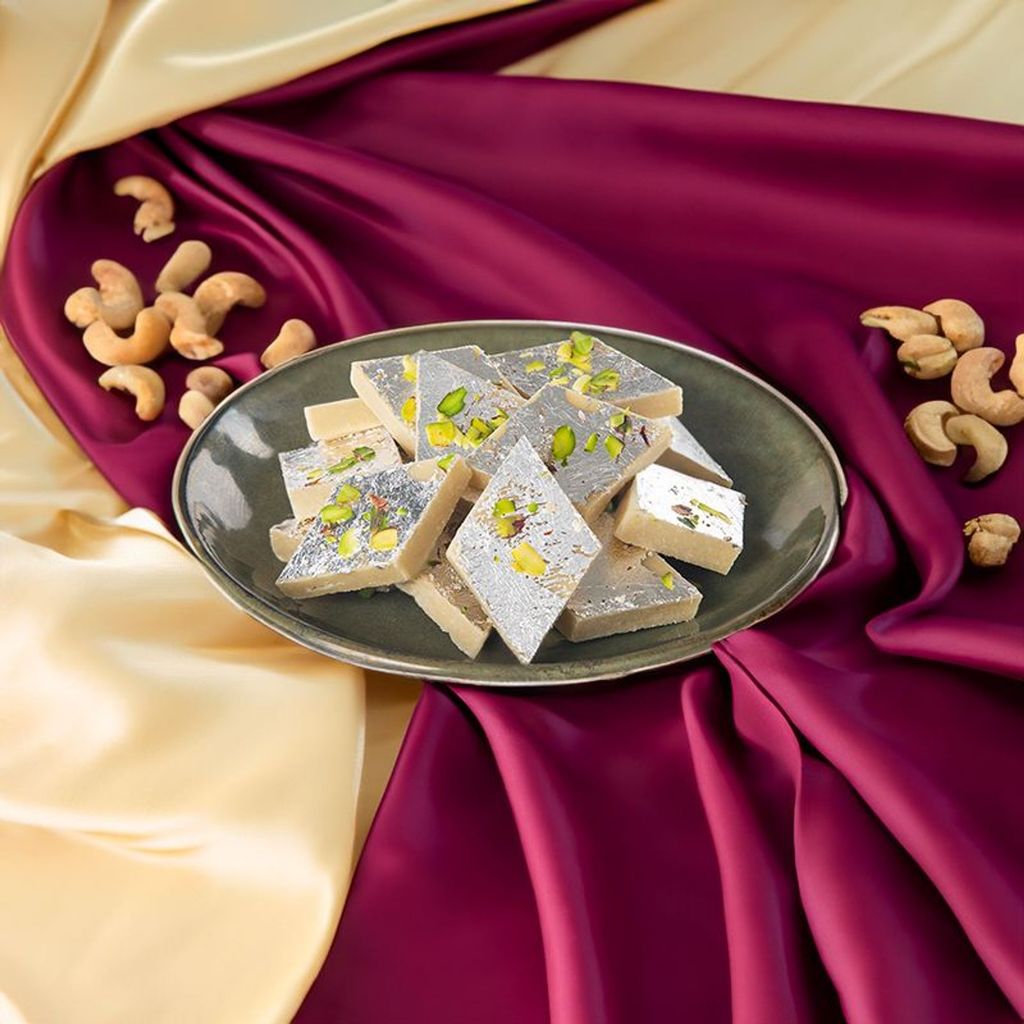 Buy Kaju Barfi Online | North Indian Sweets | MithaiCana