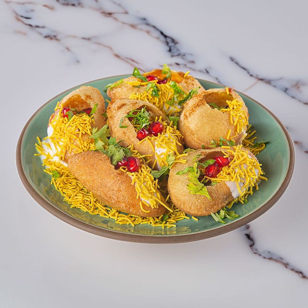 Sev Puri  1 Portion