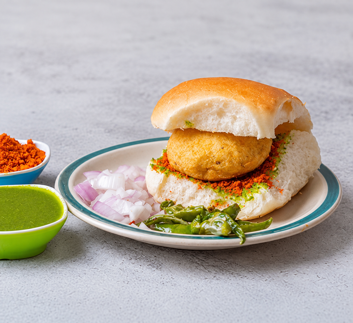 Bombay Vada Pav 1 Pc